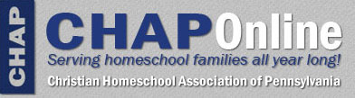 CHAP – Christian Homeschool Association of Pennsylvania